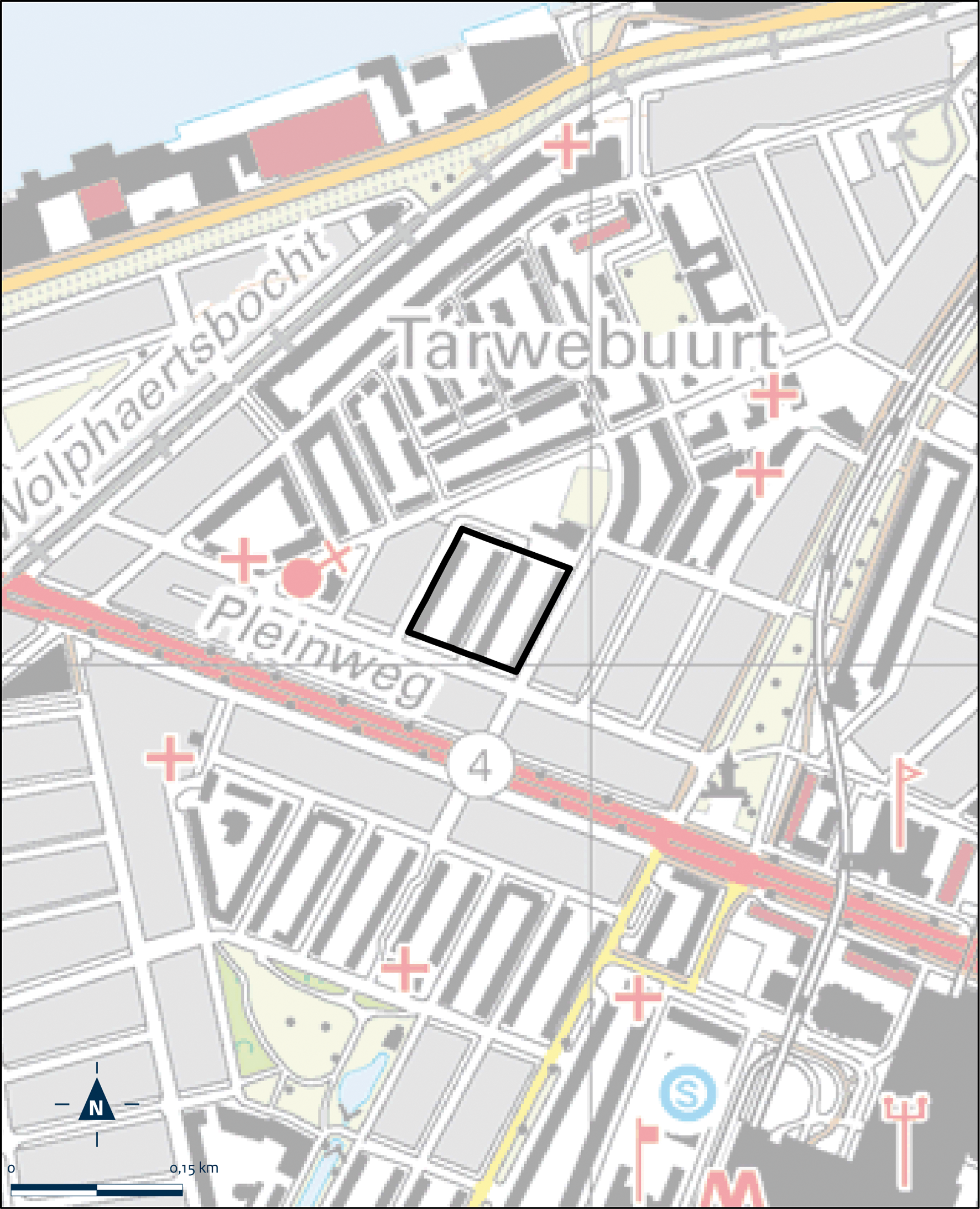Kaart Rotterdam, Mijnkintbuurt Fase 1