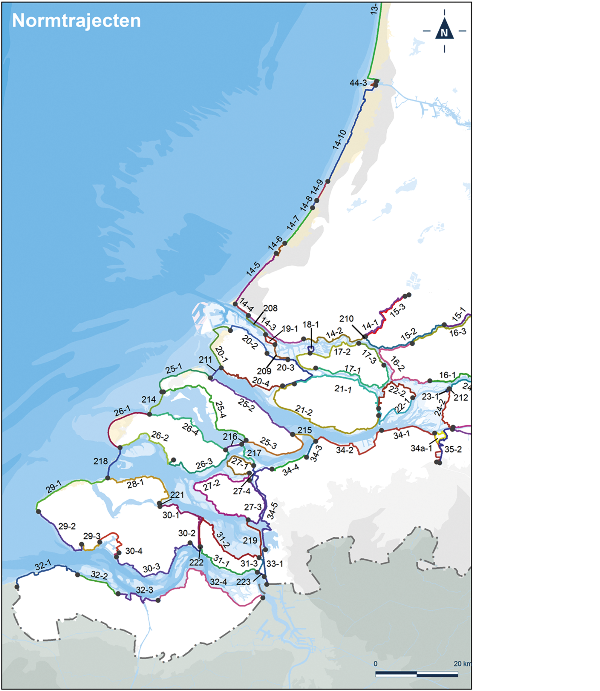 A.3. Kaart Zuid-West Nederland