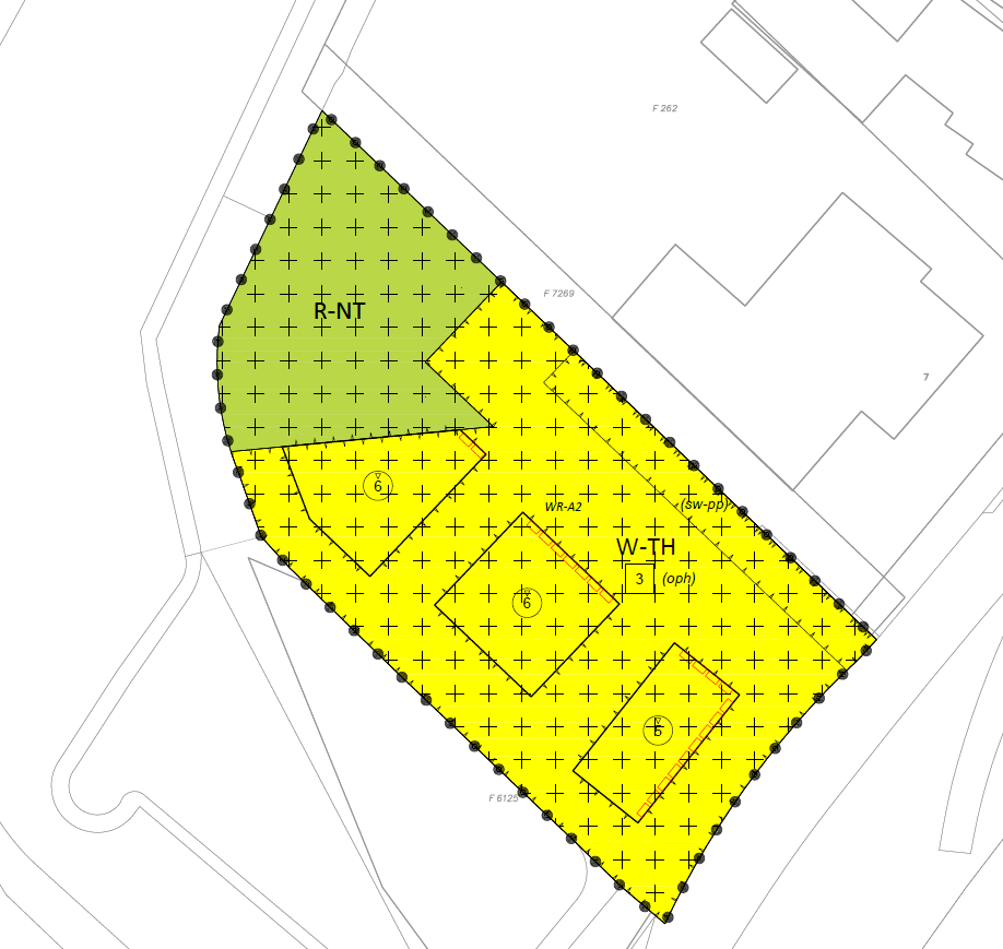Kaart van het plangebied bestemmingsplan Gaddijk 5