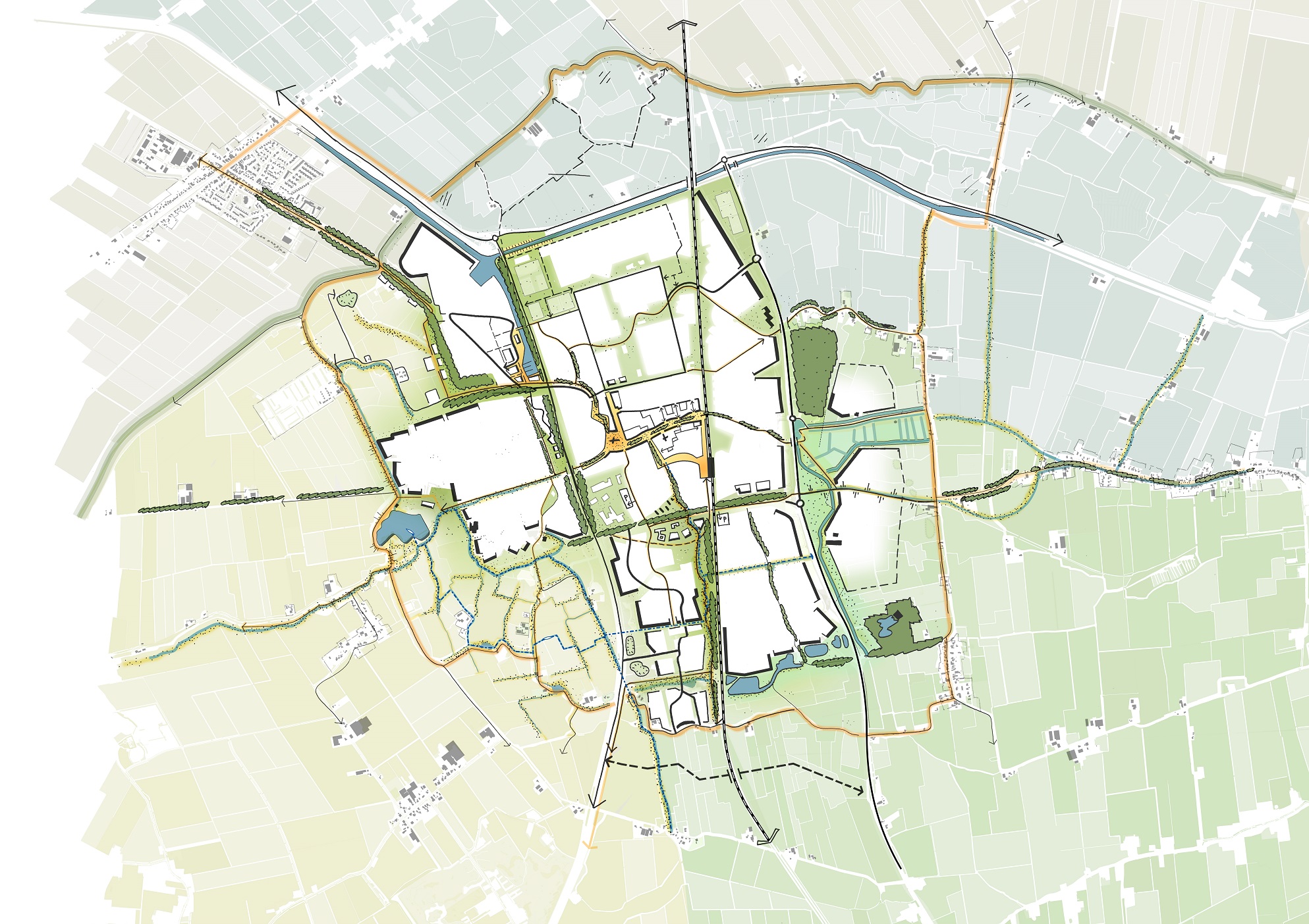 Raamwerkkaart Schagen 2040