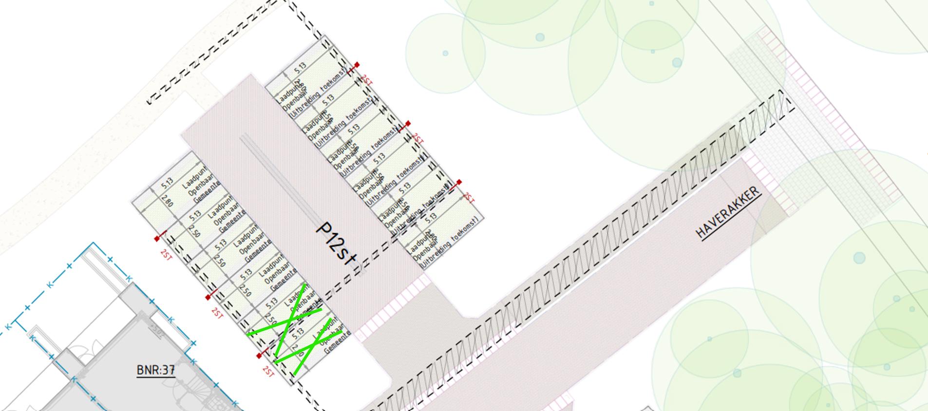Bouwtekening van Haverakker
