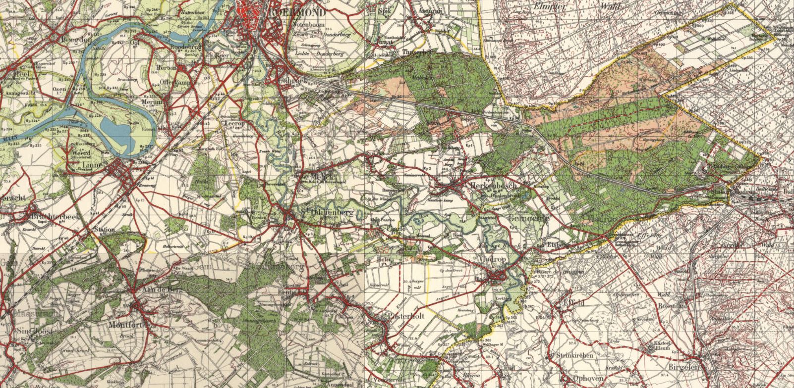 Afbeelding 3: Historische kaart 1950