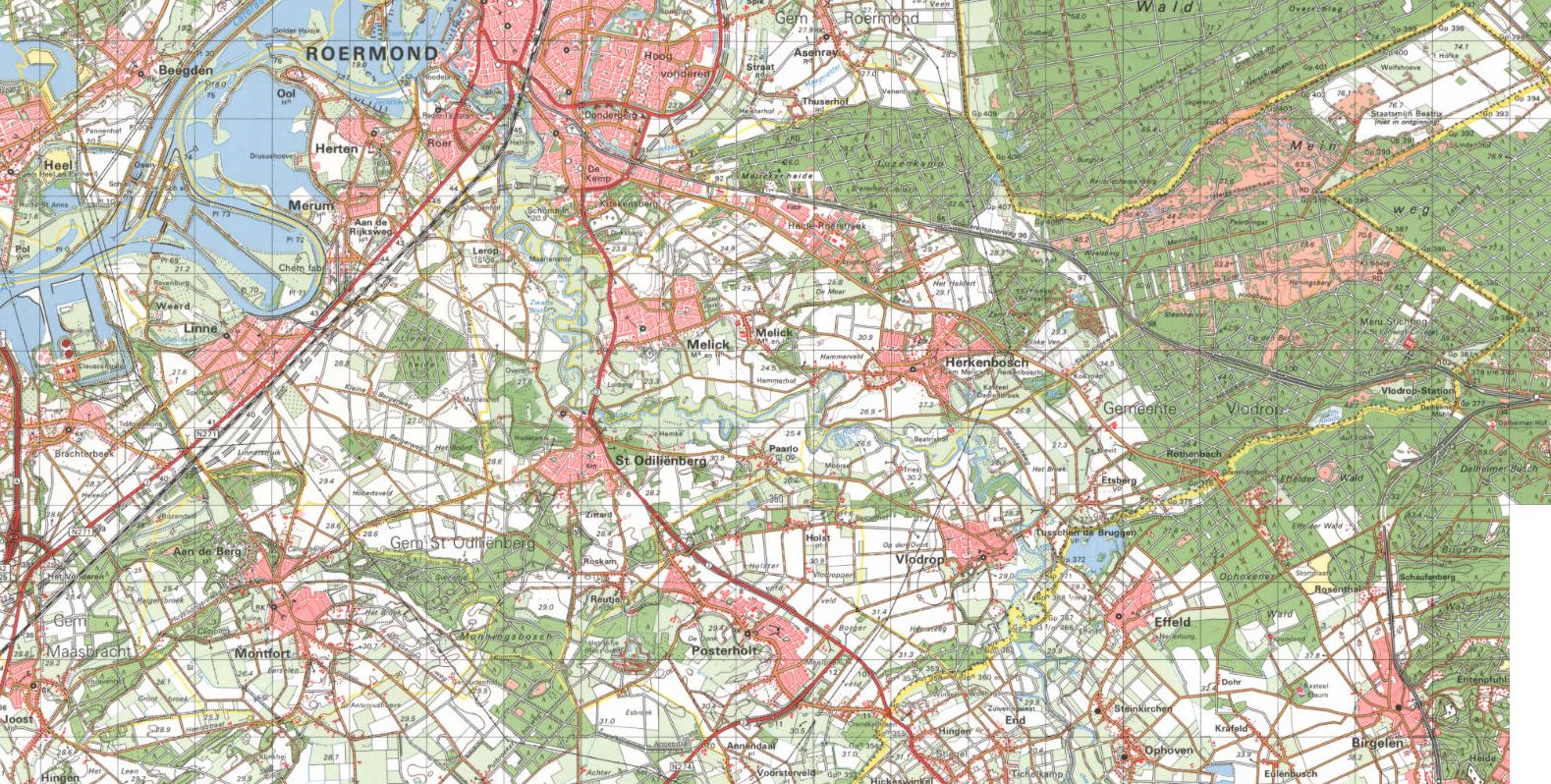 Afbeelding 4: Historische kaart 2000