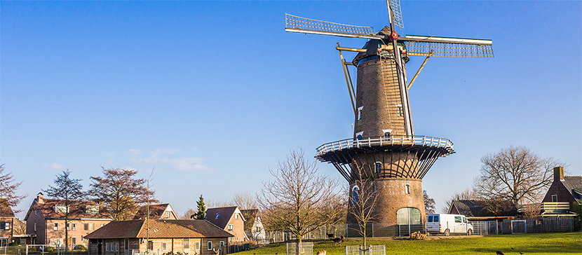 foto van molen in Raamsdonksveer