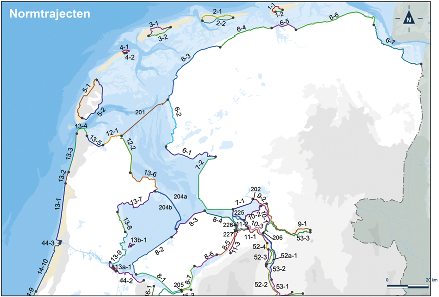 A.1. Kaart Noord-Nederland