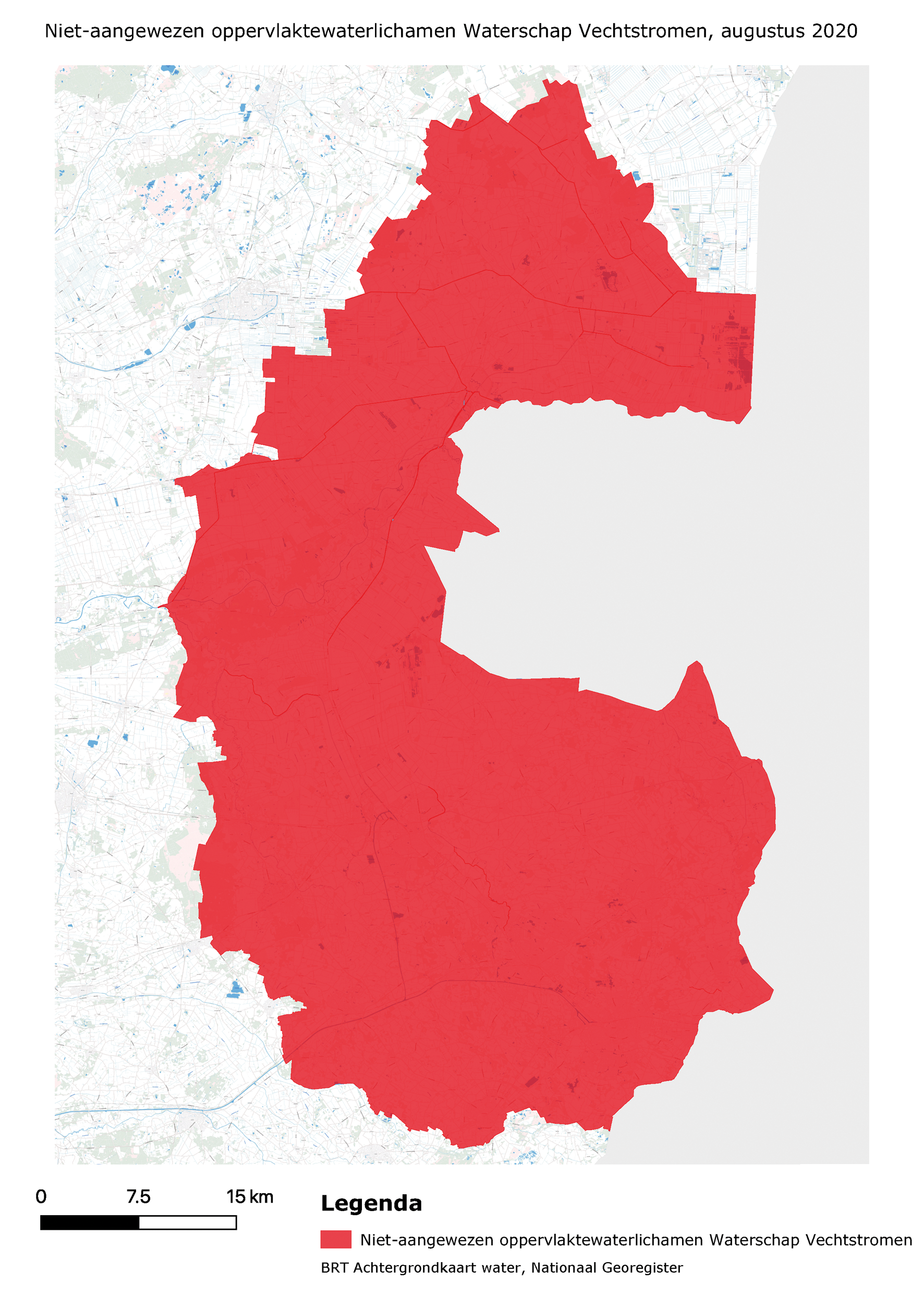 Niet-aangewezen oppervlaktewaterlichamen Waterschap Vechtstromen