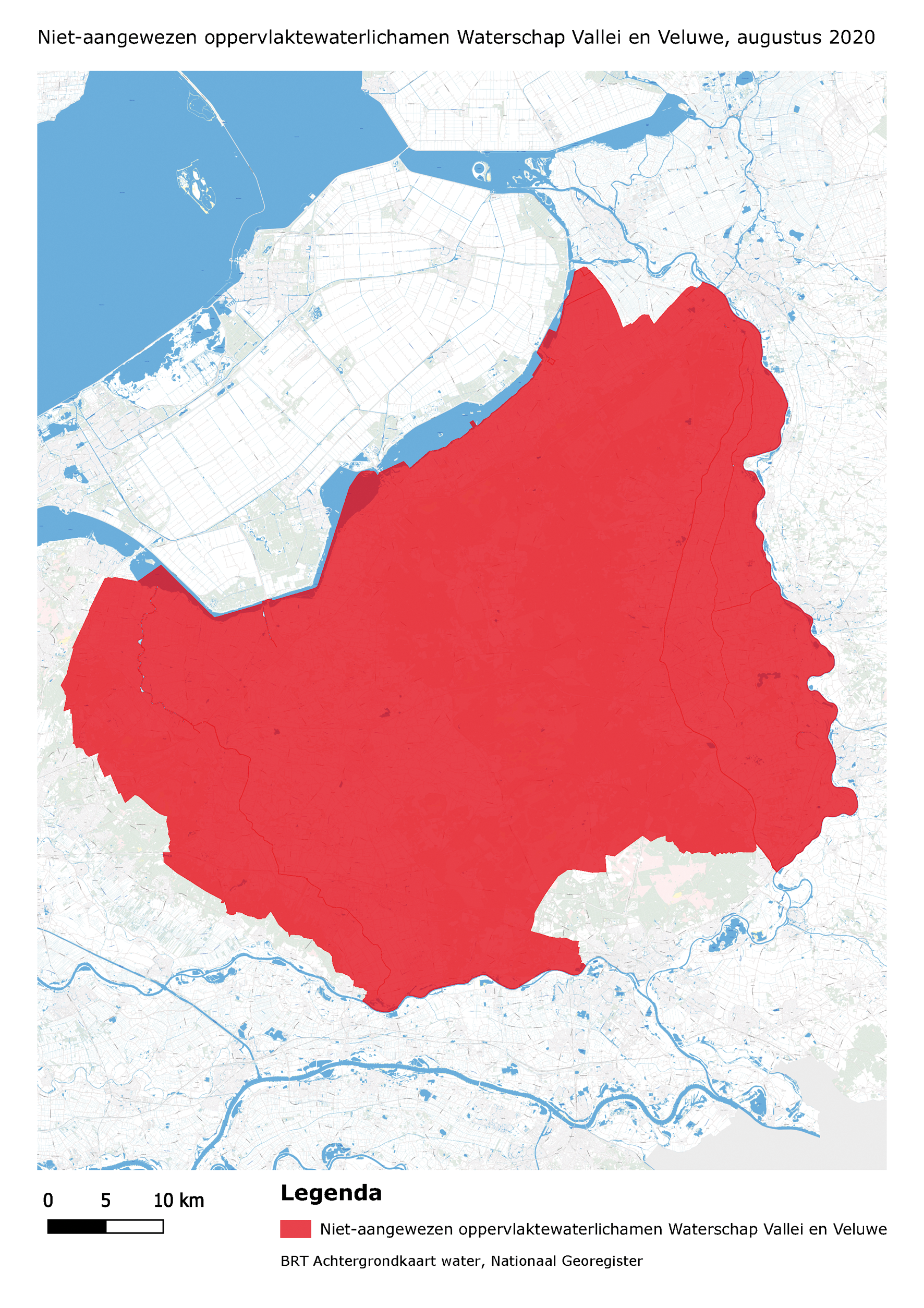 Niet-aangewezen oppervlaktewaterlichamen Waterschap Vallei en Veluwe