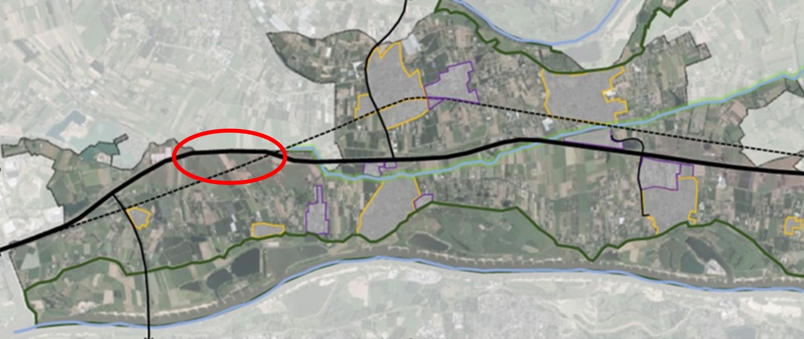 Van 10 april tot 22 mei 2025 heeft het ontwerp-programma Buitengebied ter inzage gelegen. Het programma is een nadere uitwerking van de Omgevingsvisie voor het buitengebied. Het buitengebied is het gebied buiten de dorpen de bedrijventerreinen (zie Afbeelding 4.2).