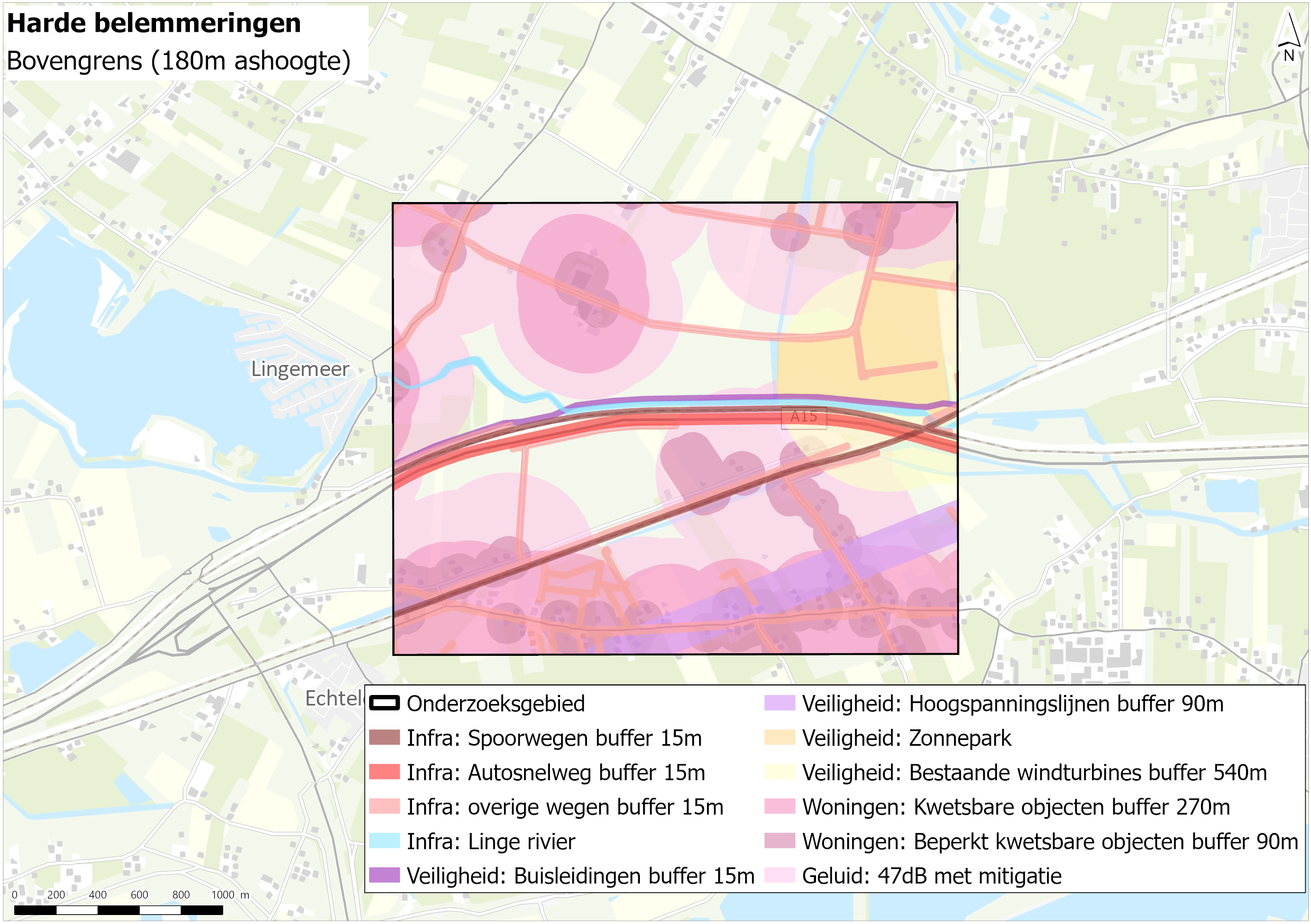 Afbeelding 2.10 Harde belemmeringen bovengrens