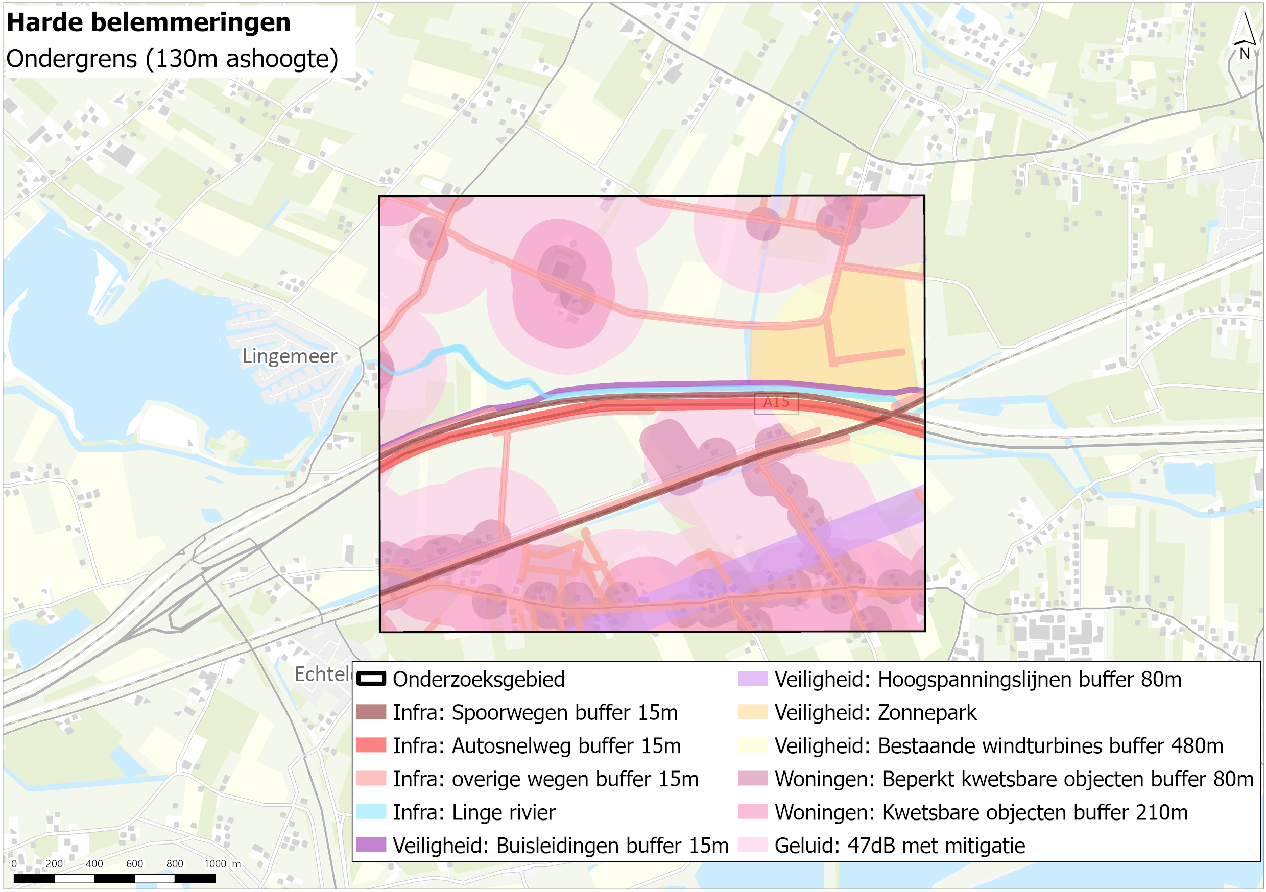 Afbeelding 2.9 Harde belemmeringen ondergrens