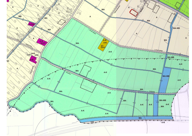 Afbeelding 1.3 Weergave verbeelding Buitengebied Buren