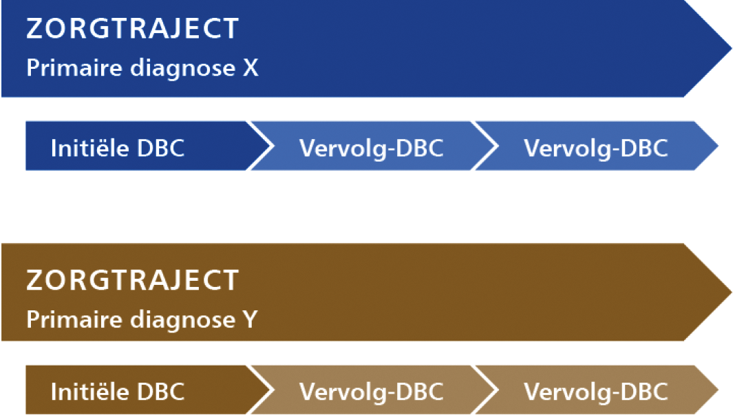 Figuur 4: Parallelle zorgtrajecten