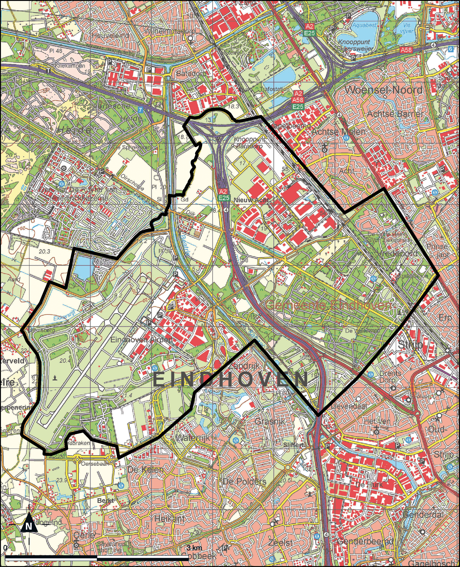 Kaart Eindhoven, Brainport Park 