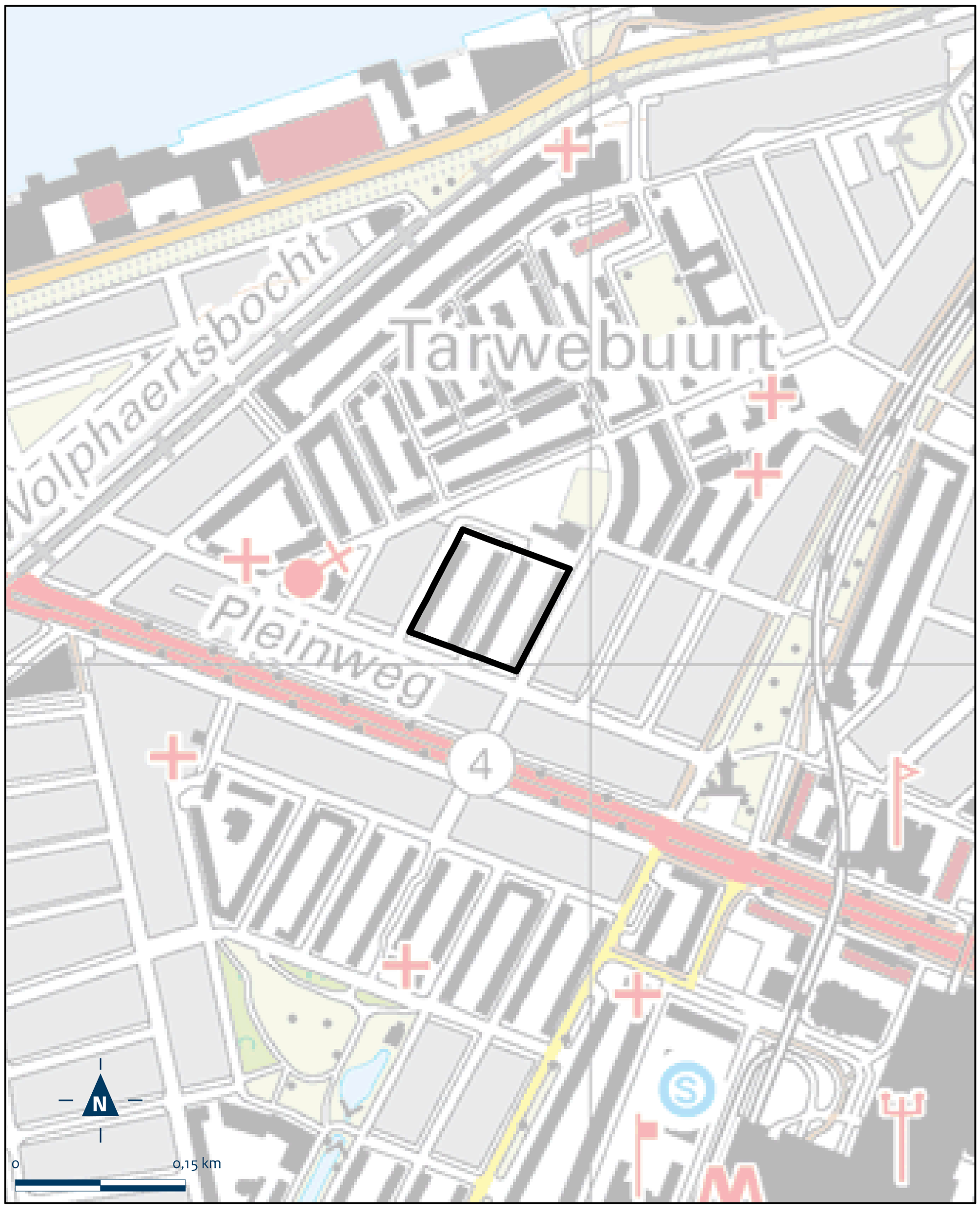 Kaart Rotterdam, Mijnkintbuurt Fase 1