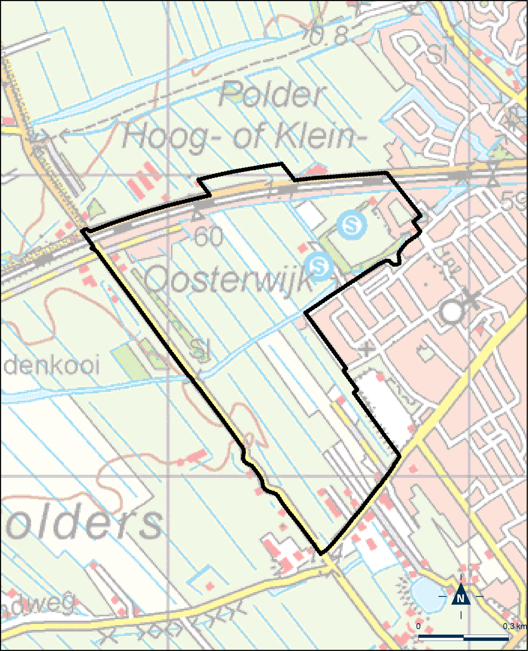Kaart Leerdam, Broekgraaf
