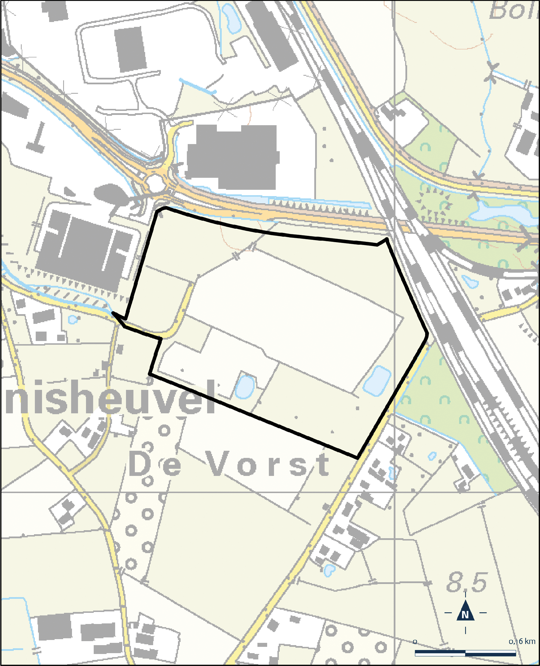 Kaart Boxtel, GreenTech Park Brabant