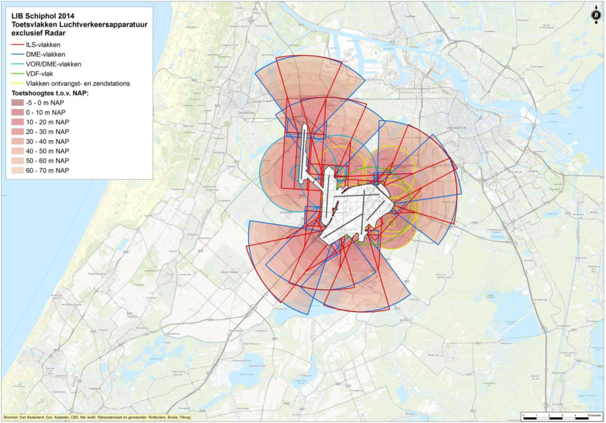 Figuur 5. Toetsvlak voor luchtverkeersapparatuur