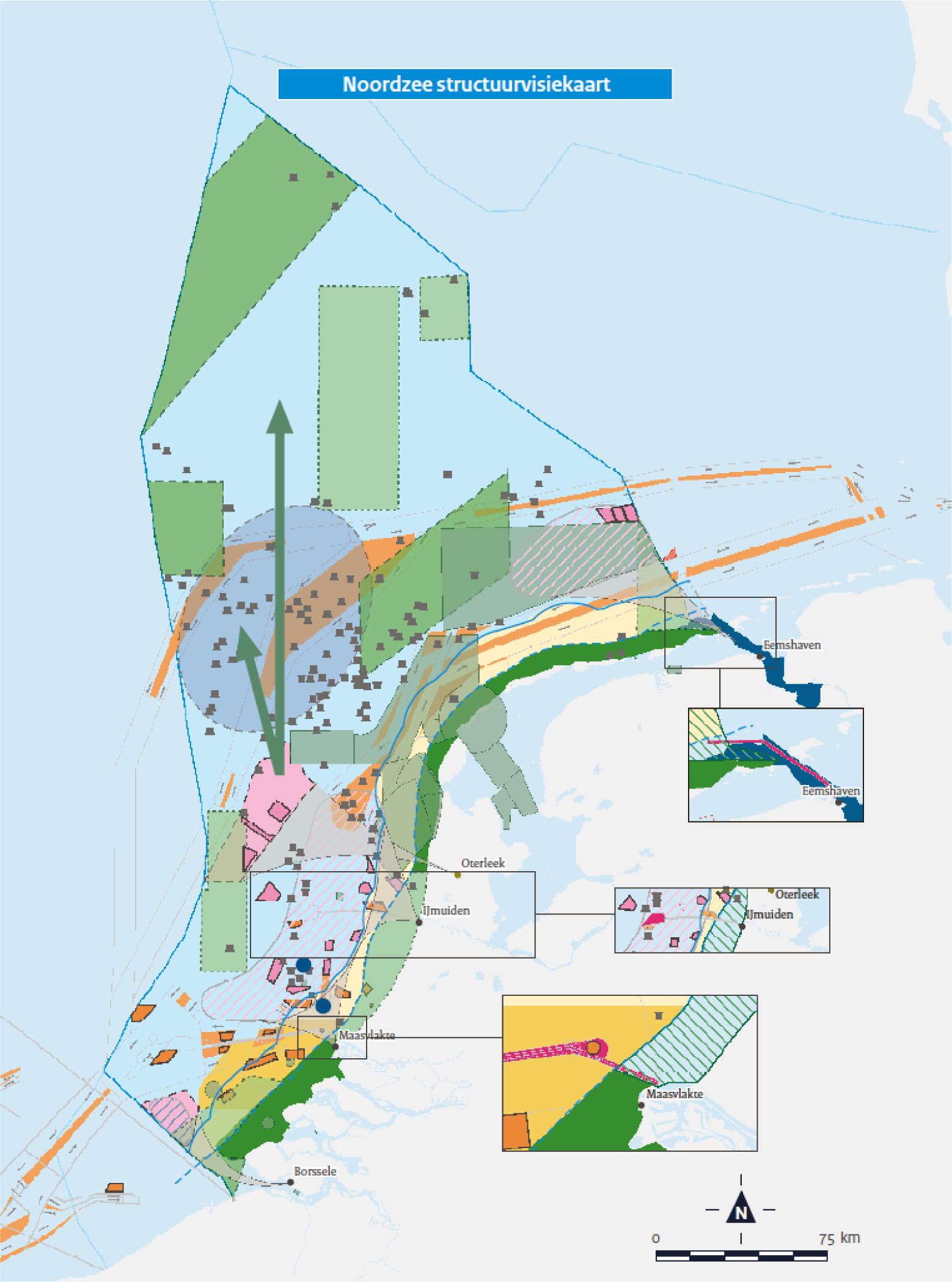 Figuur 2 Structuurvisiekaart Nationaal Waterplan