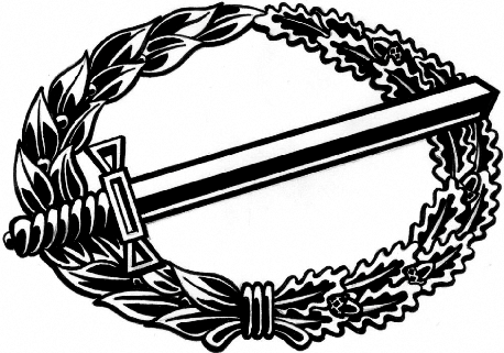 Afbeelding Gevechtsinsigne.