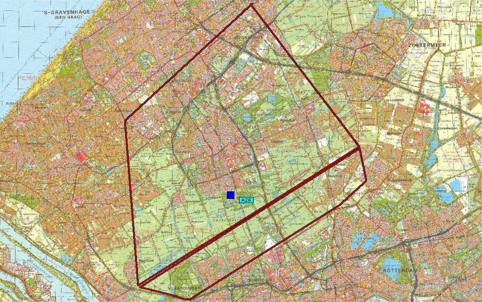 Figuur 1: BVG Delfland Noord en Zuid