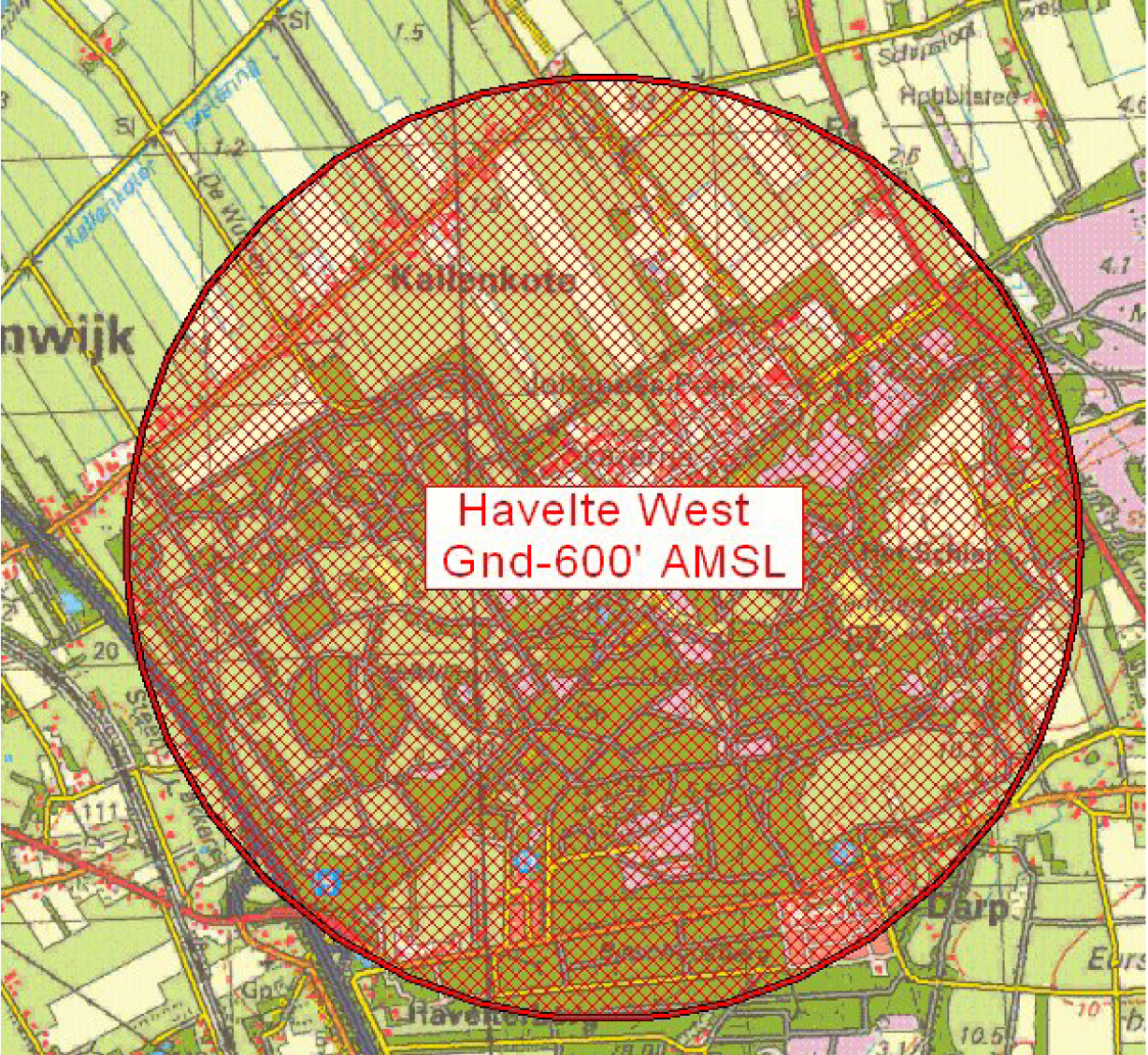 Figuur 2: BVG Havelte-West