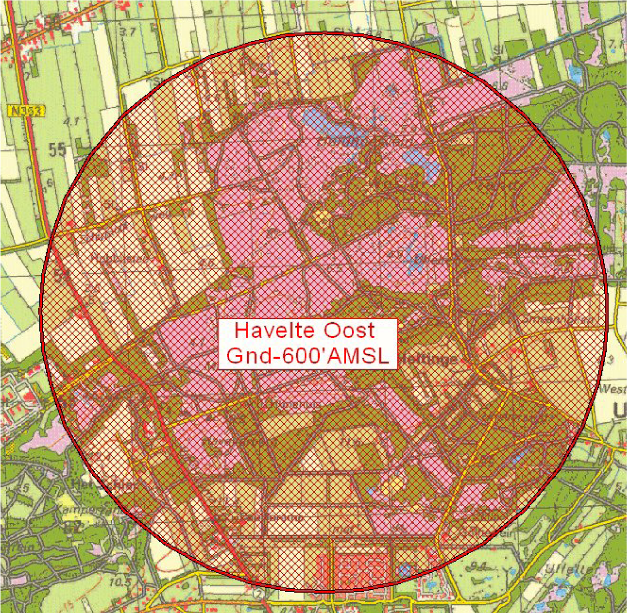 Figuur 1: BVG Havelte-Oost