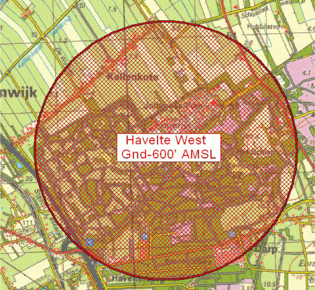 Figuur 2: BVG Havelte-West