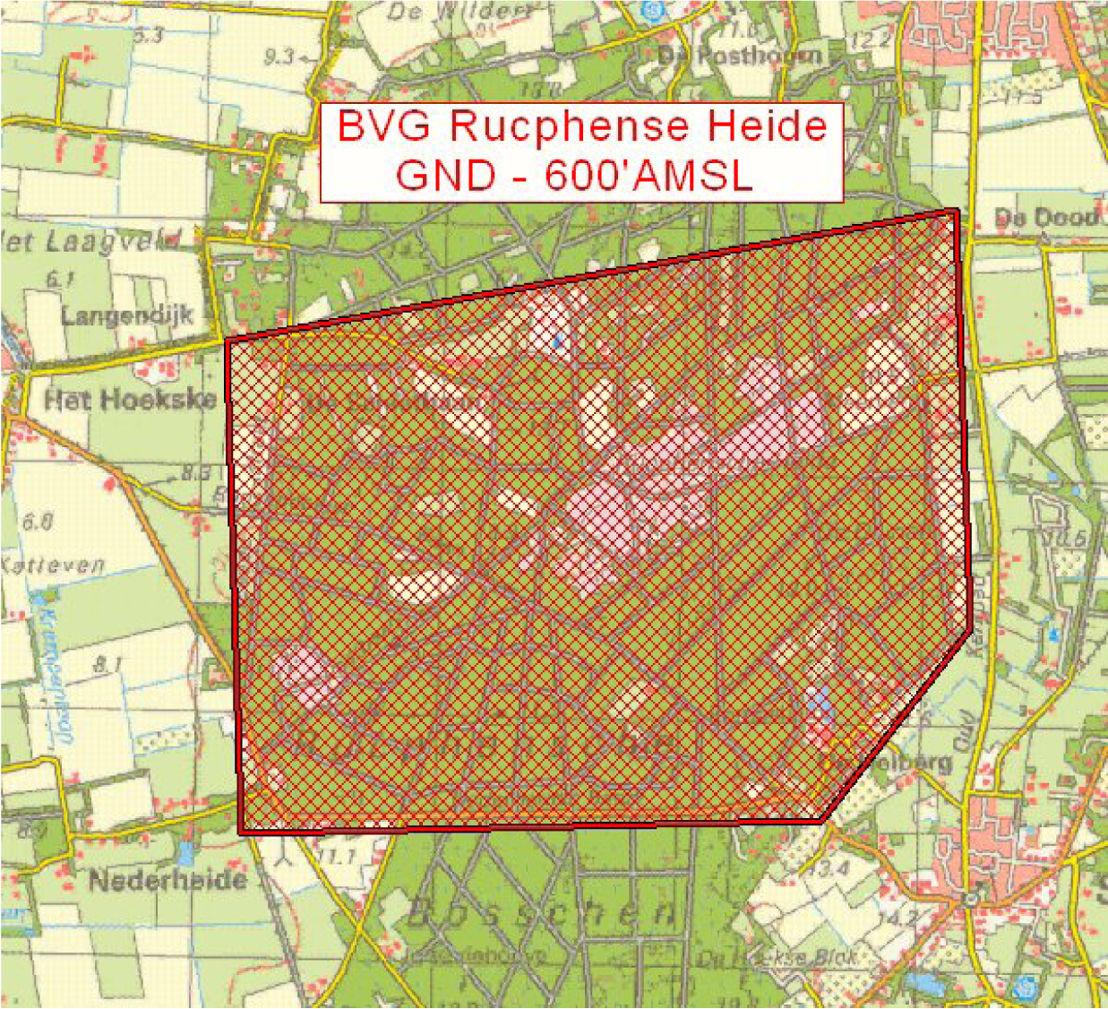 Figuur 1: BVG Rucphense Heide