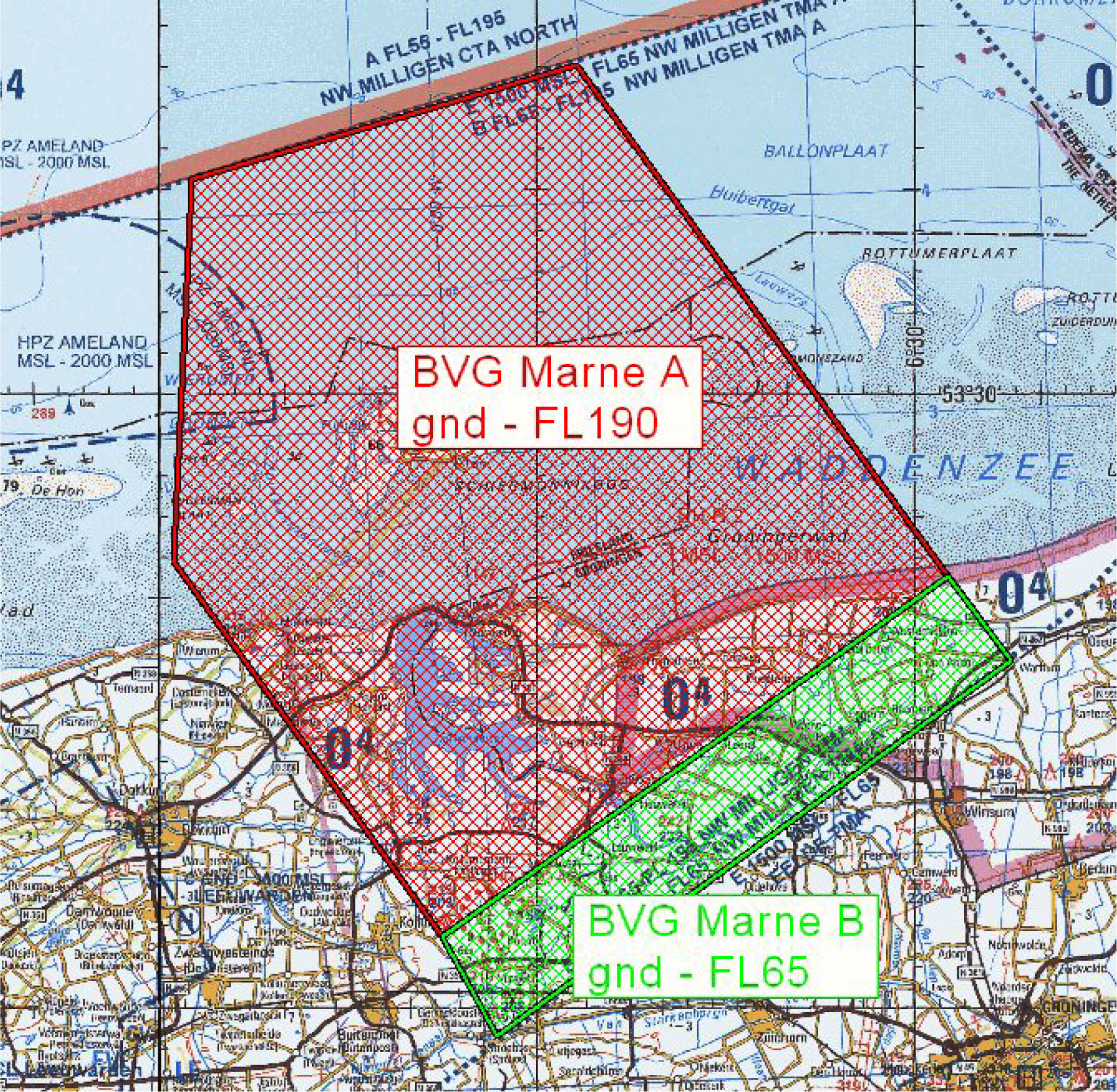 Figuur 1: BVG’s Marne A en Marne B