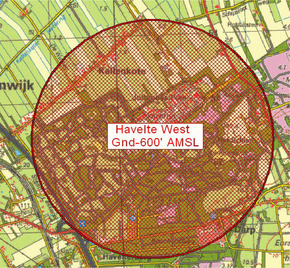 Figuur 2: BVG Havelte-West