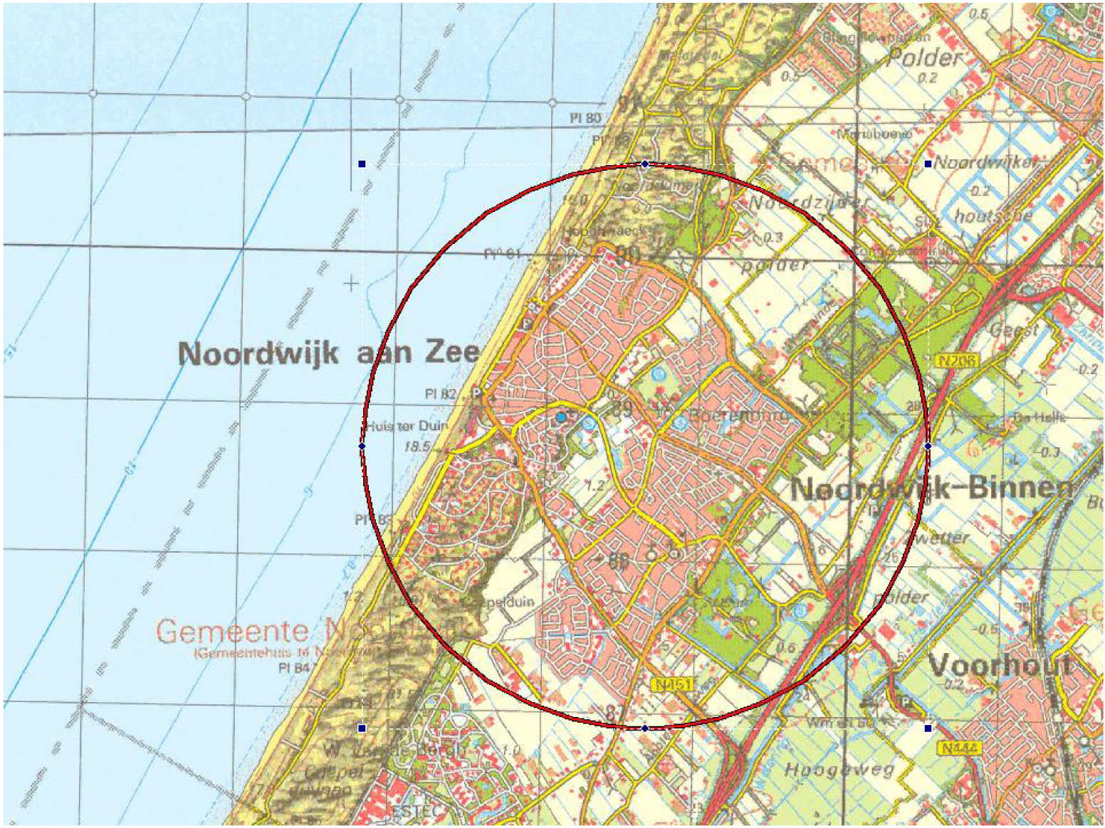 Figuur 1: BVG Noordwijk aan Zee