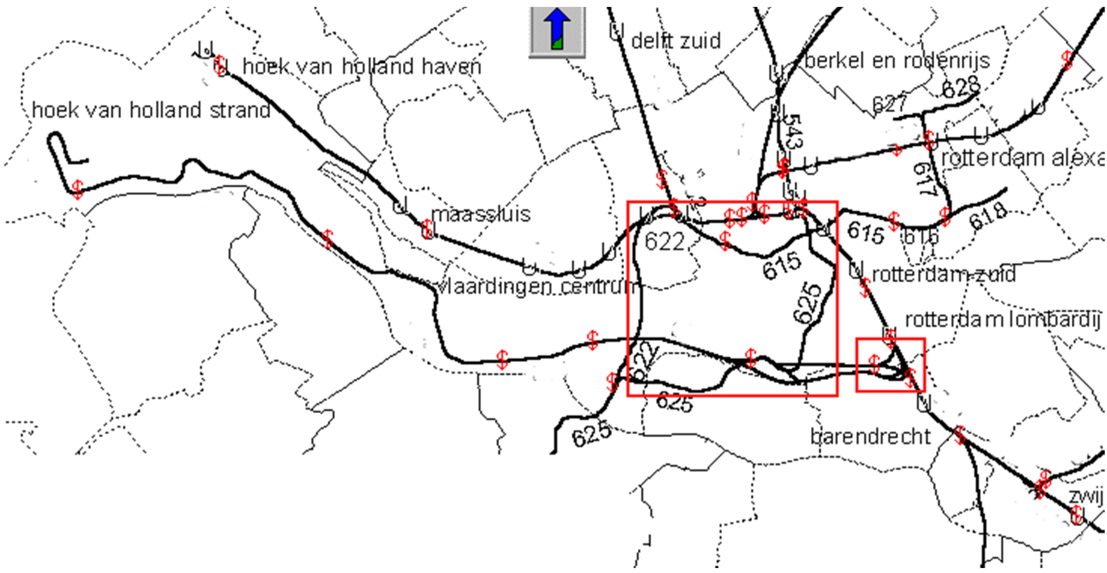Deelkaart 2: Rotterdam, RET en Randstadrail