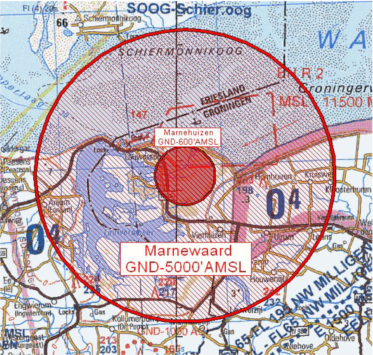 Figuur1: BVG’s Marnewaard en Marnehuizen