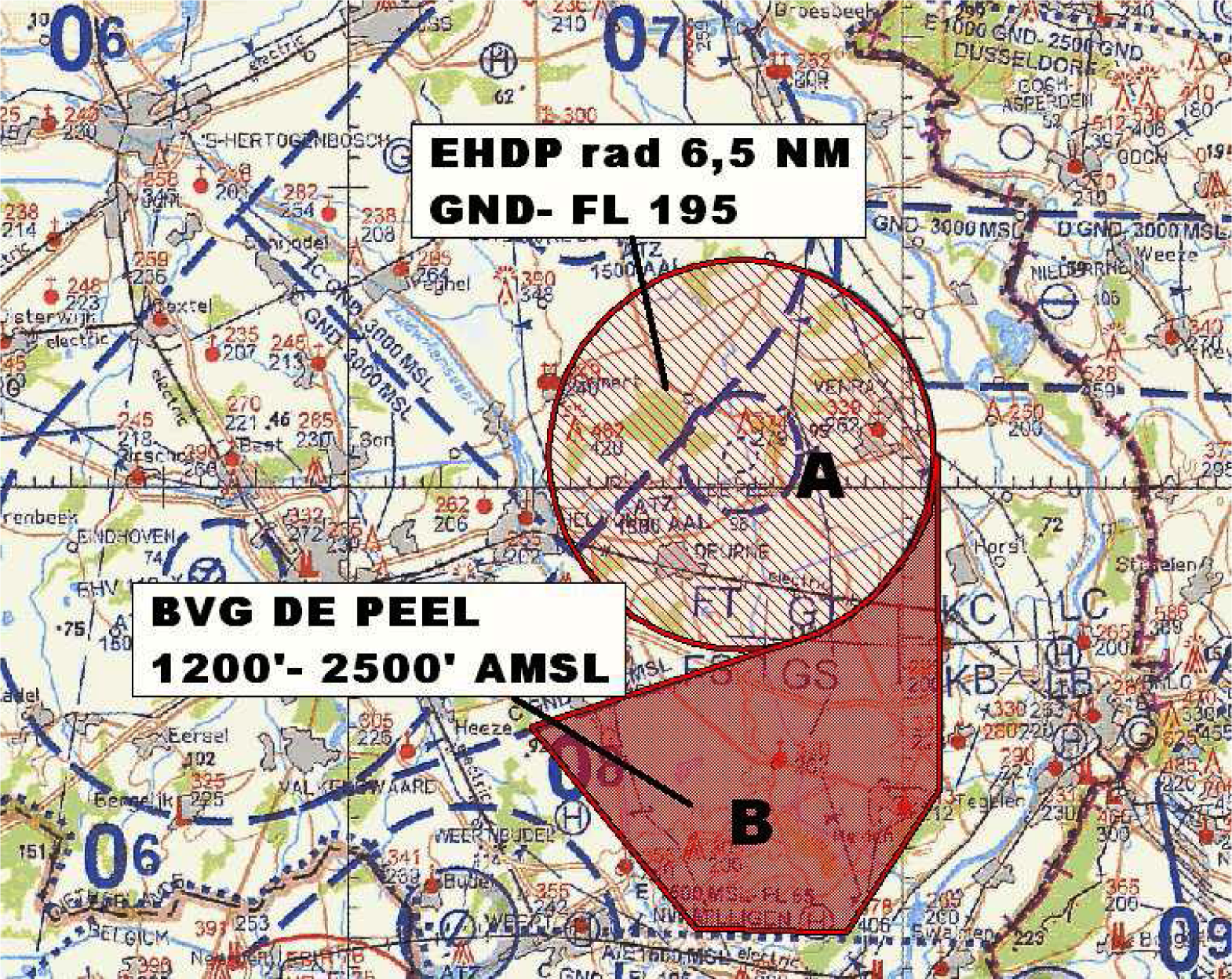 Figuur BVG’s De Peel A en B