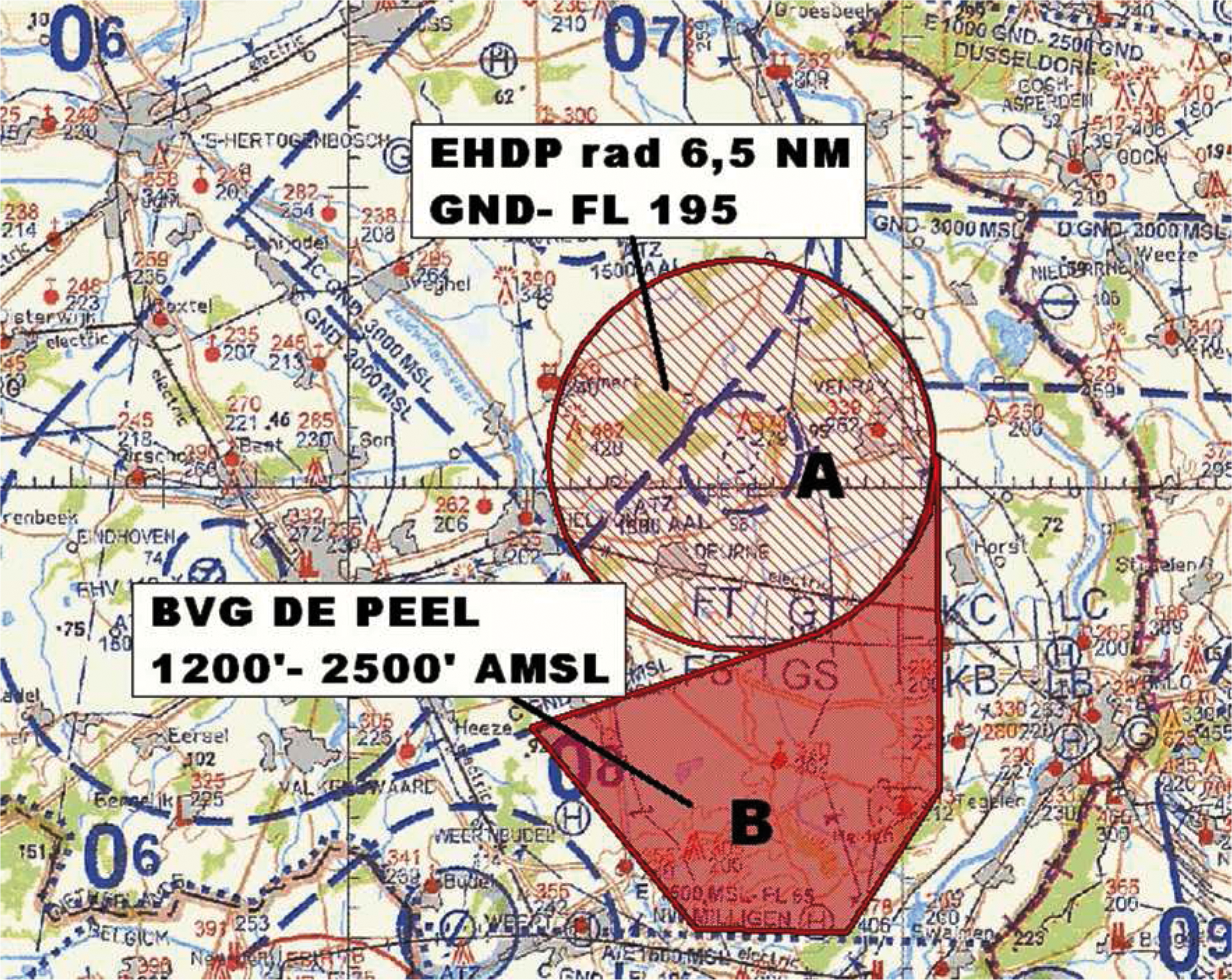 Figuur: BVG De Peel A en BVG De Peel B
