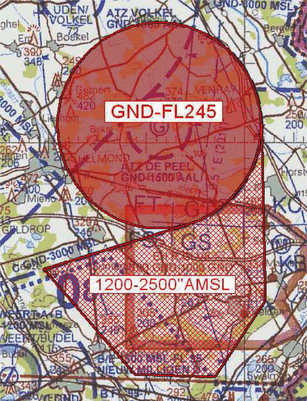 Figuur 1: BVG’s De Peel A en B