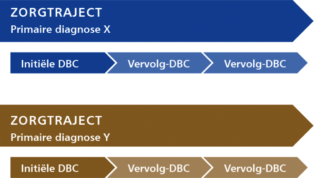 Figuur 4 Parallelle zorgtrajecten