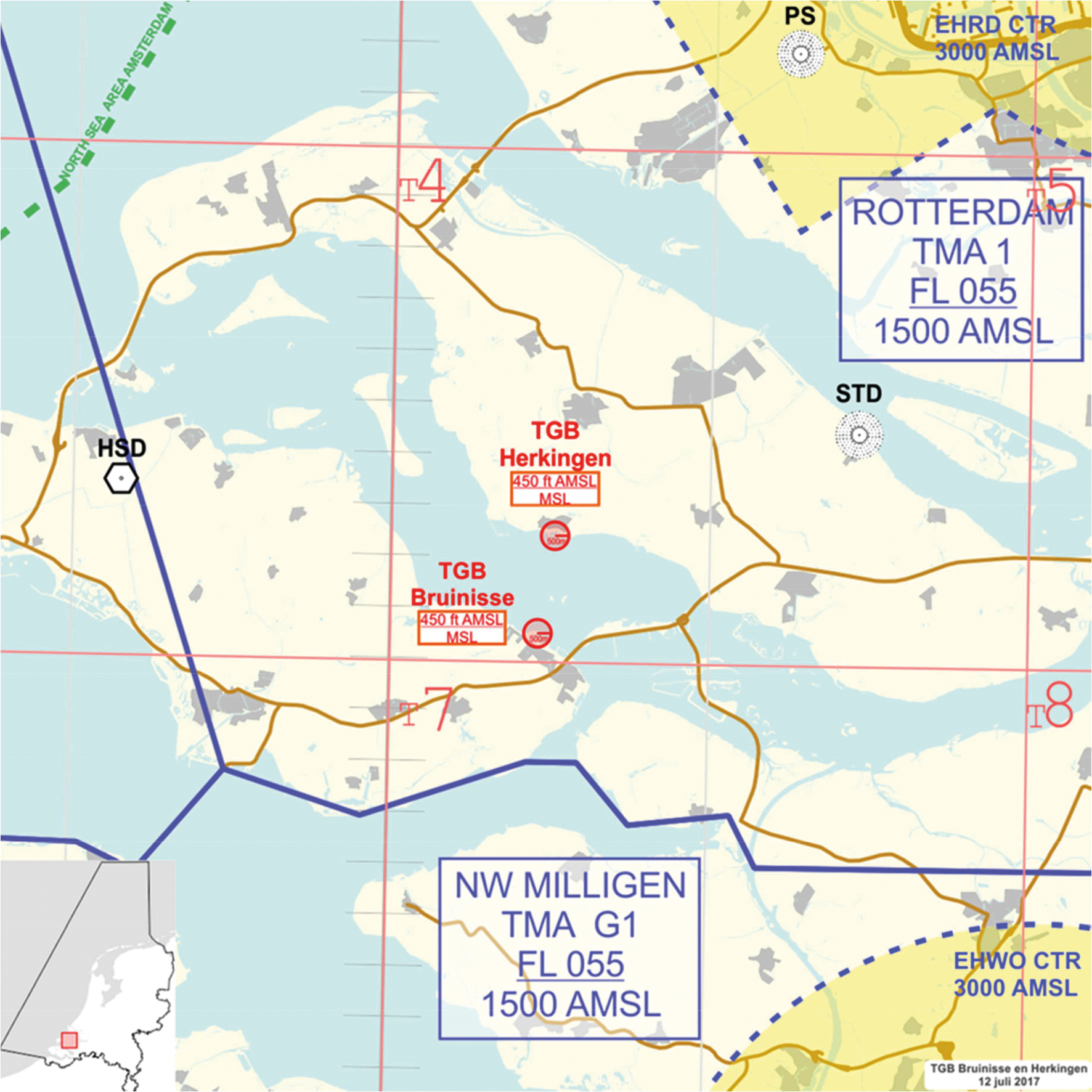Figuur: TGB Bruinisse en TGB Herkingen