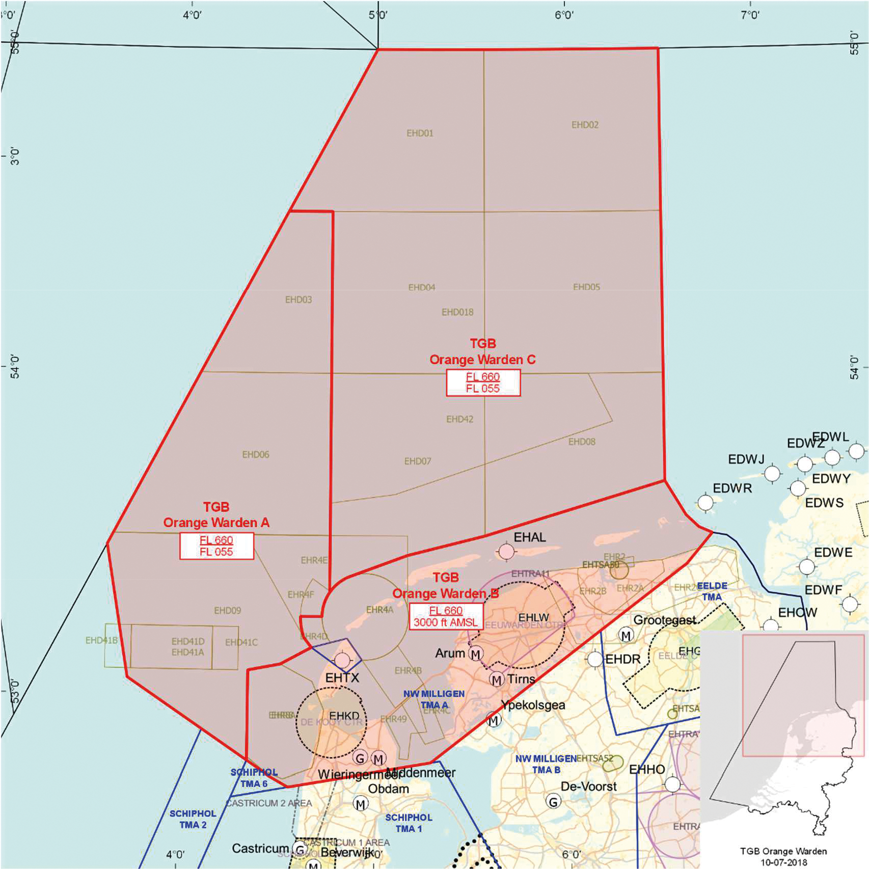 TGB’s Orange Warden A, B en C