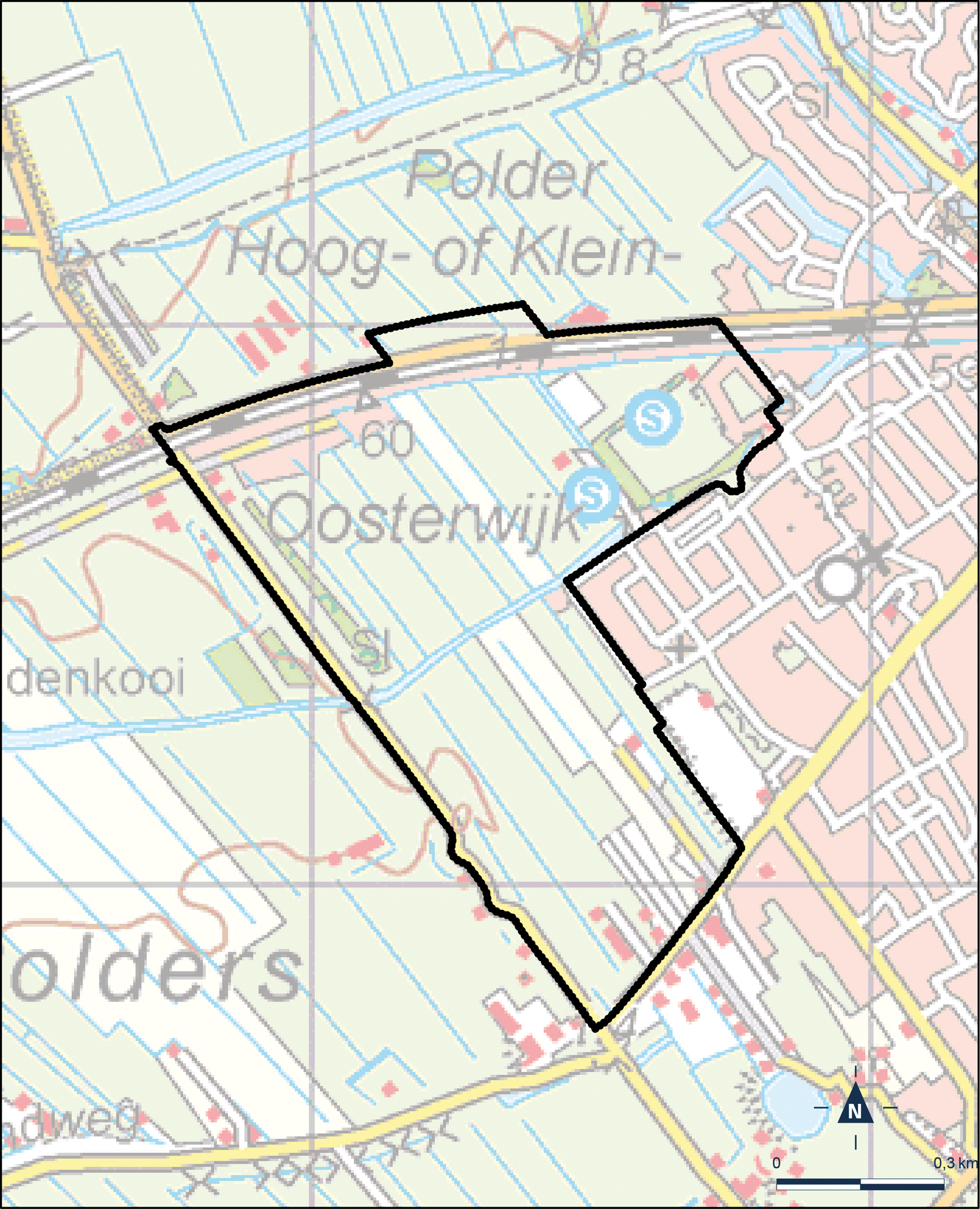 Kaart Leerdam, Broekgraaf