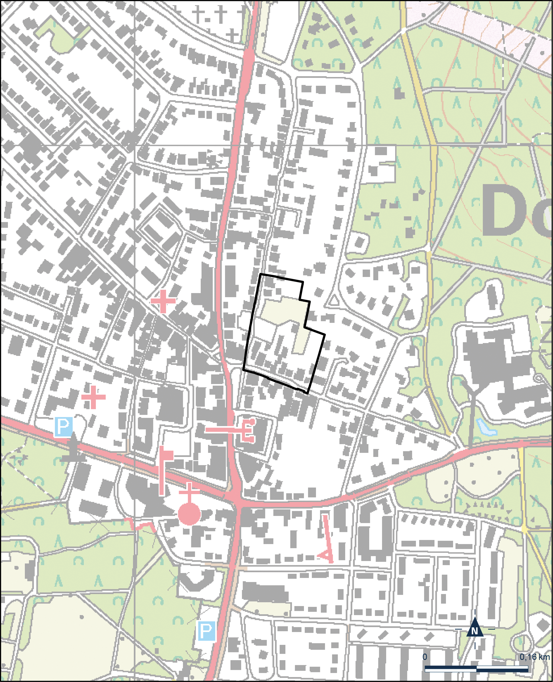 Kaart Utrechtse Heuvelrug, Van Bennekomweg