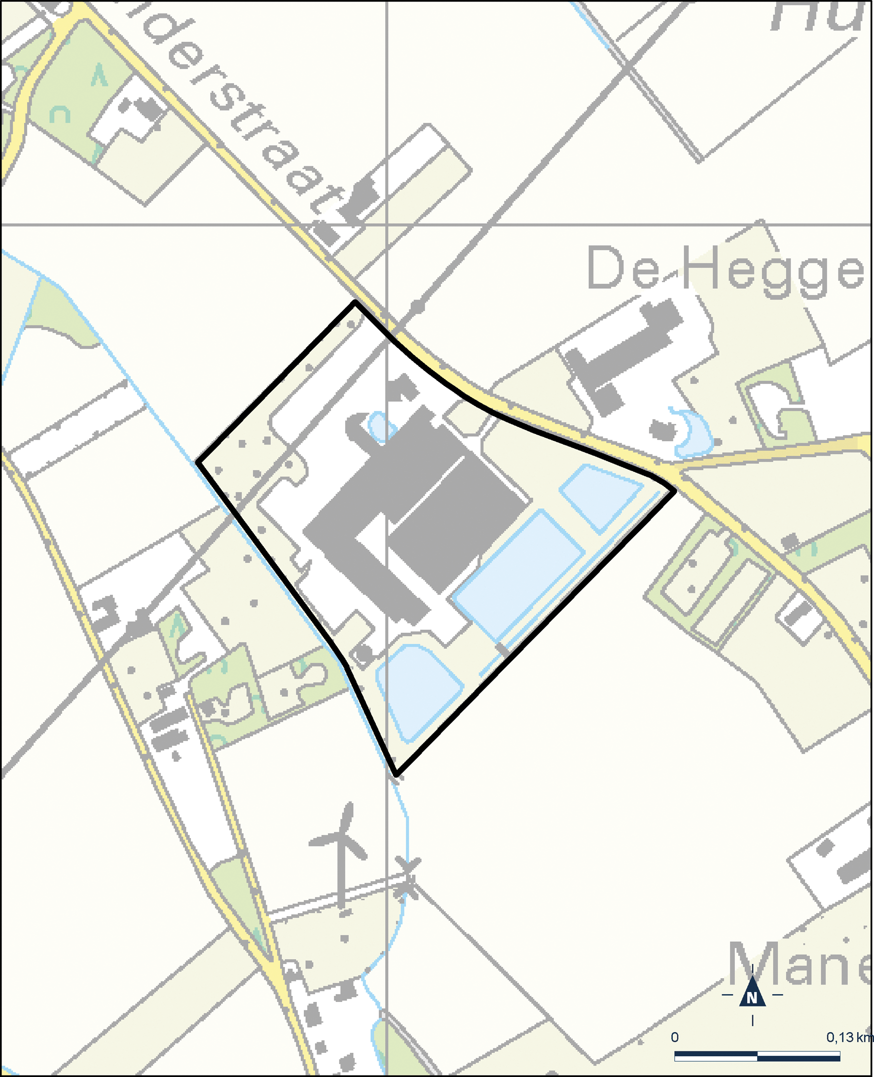 Kaart Weert, Stadsboerderij Hushoven