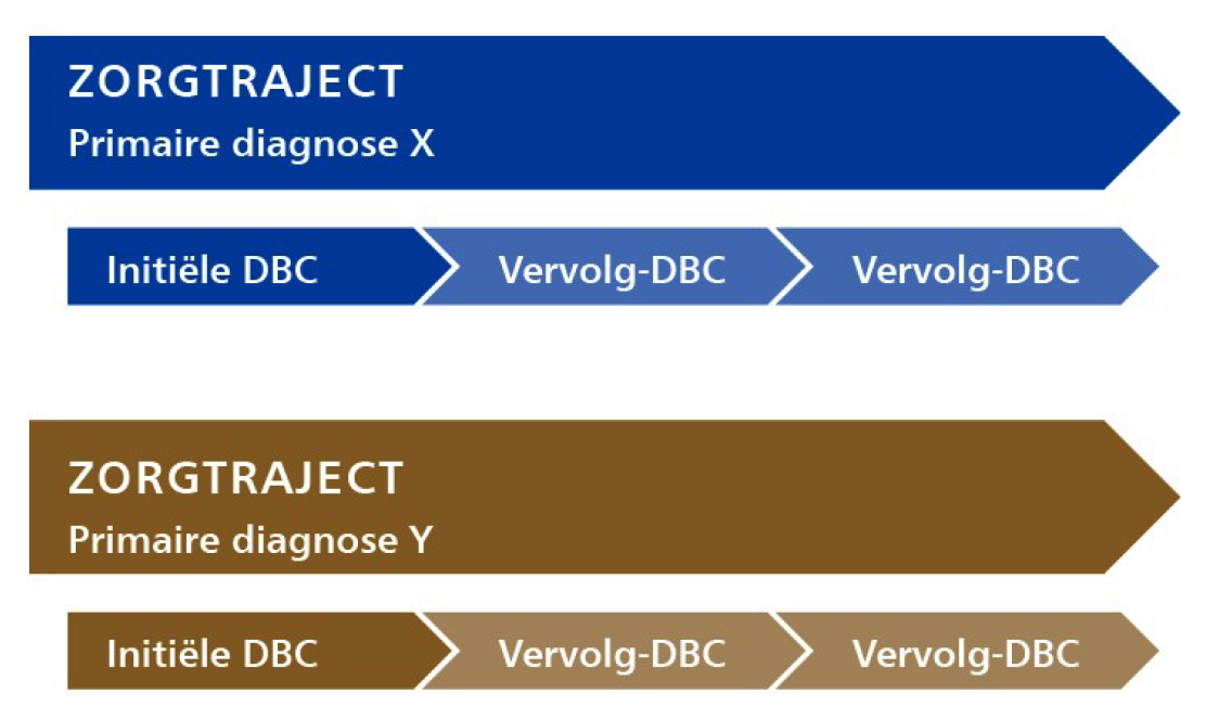 Figuur 4: Parallelle zorgtrajecten