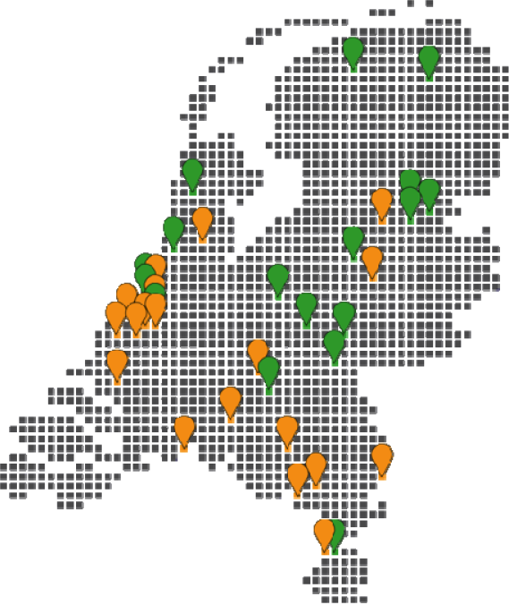 Figuur: lokale allianties financieel misbruik, januari 2018