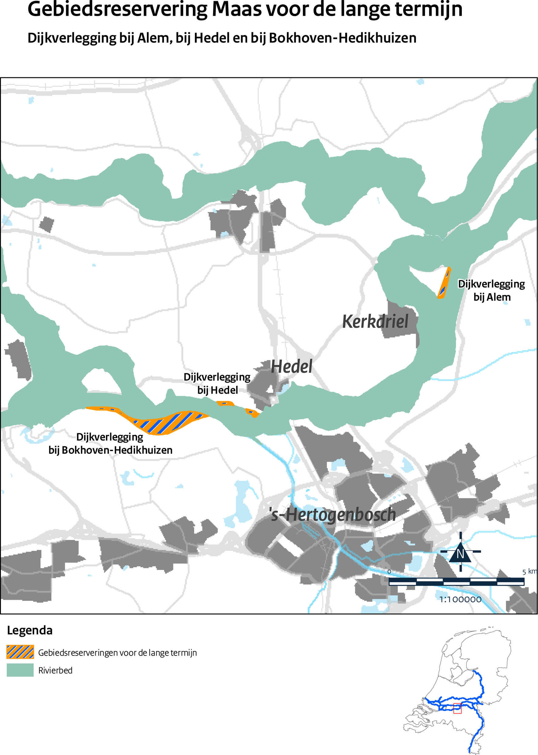 kaart 3d – Gebiedsreservering Maas