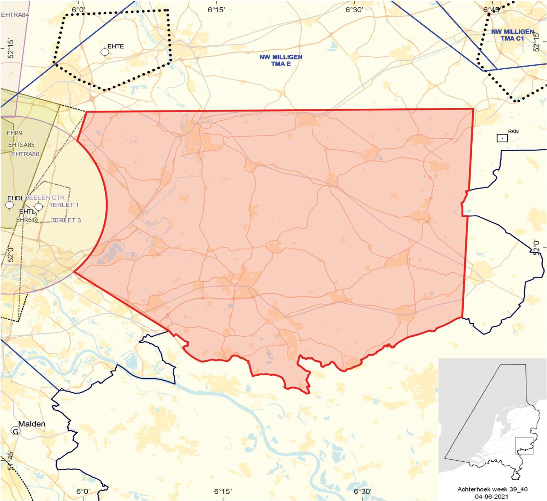 Figuur 1: oefengebied Apache Shadow