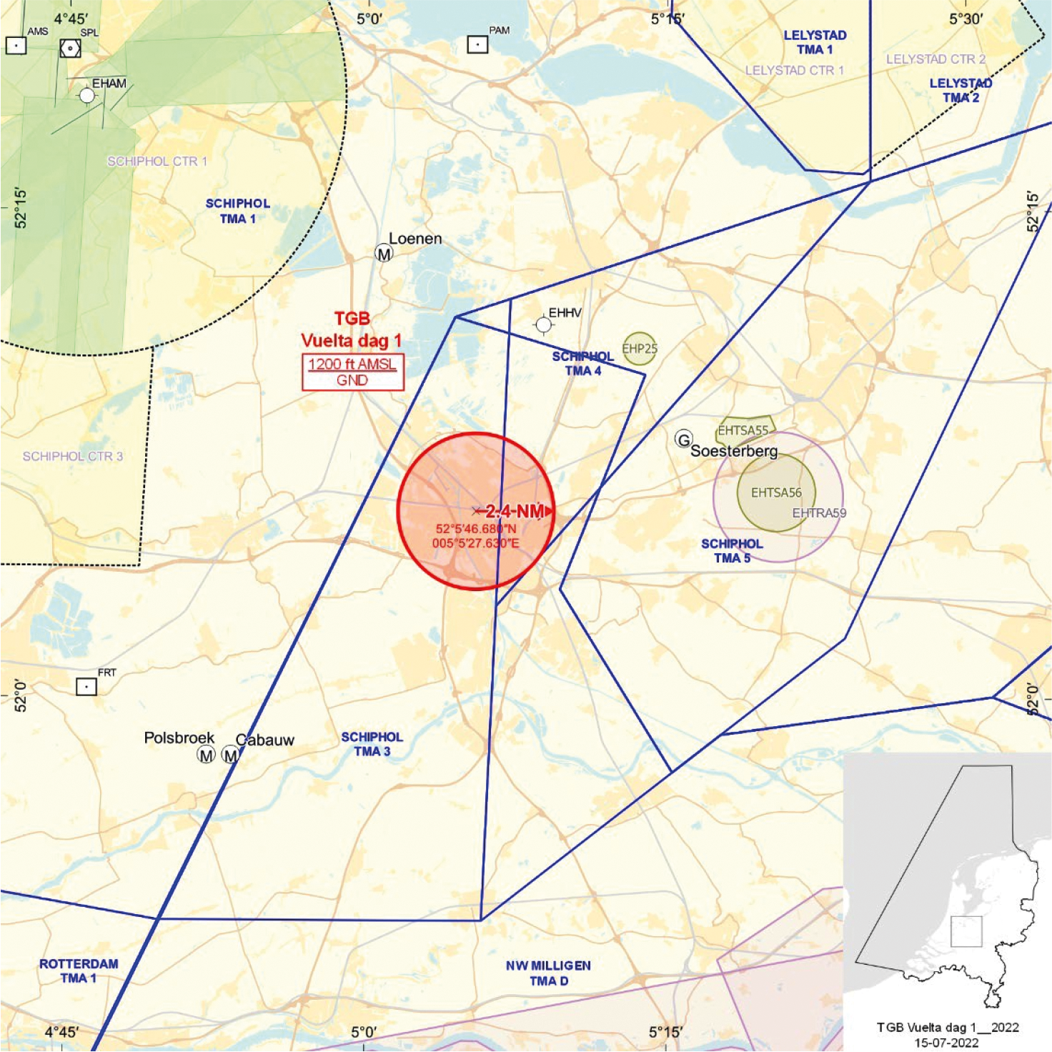 Afbeelding 1: Vuelta dag 1