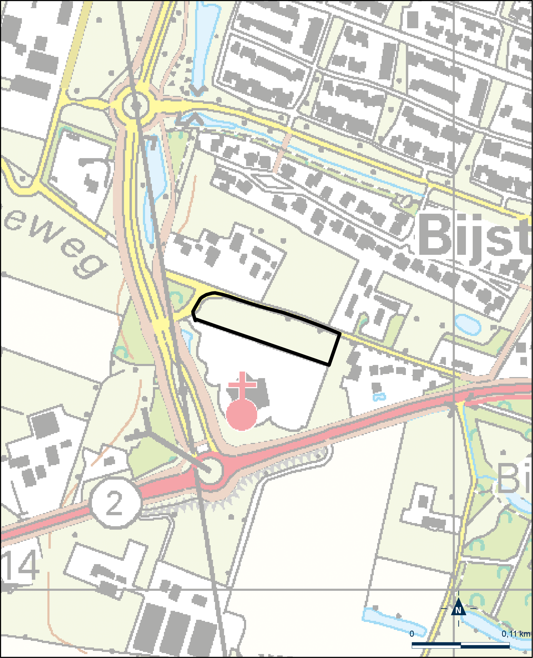 Kaart Putten, Bijsterenseweg 