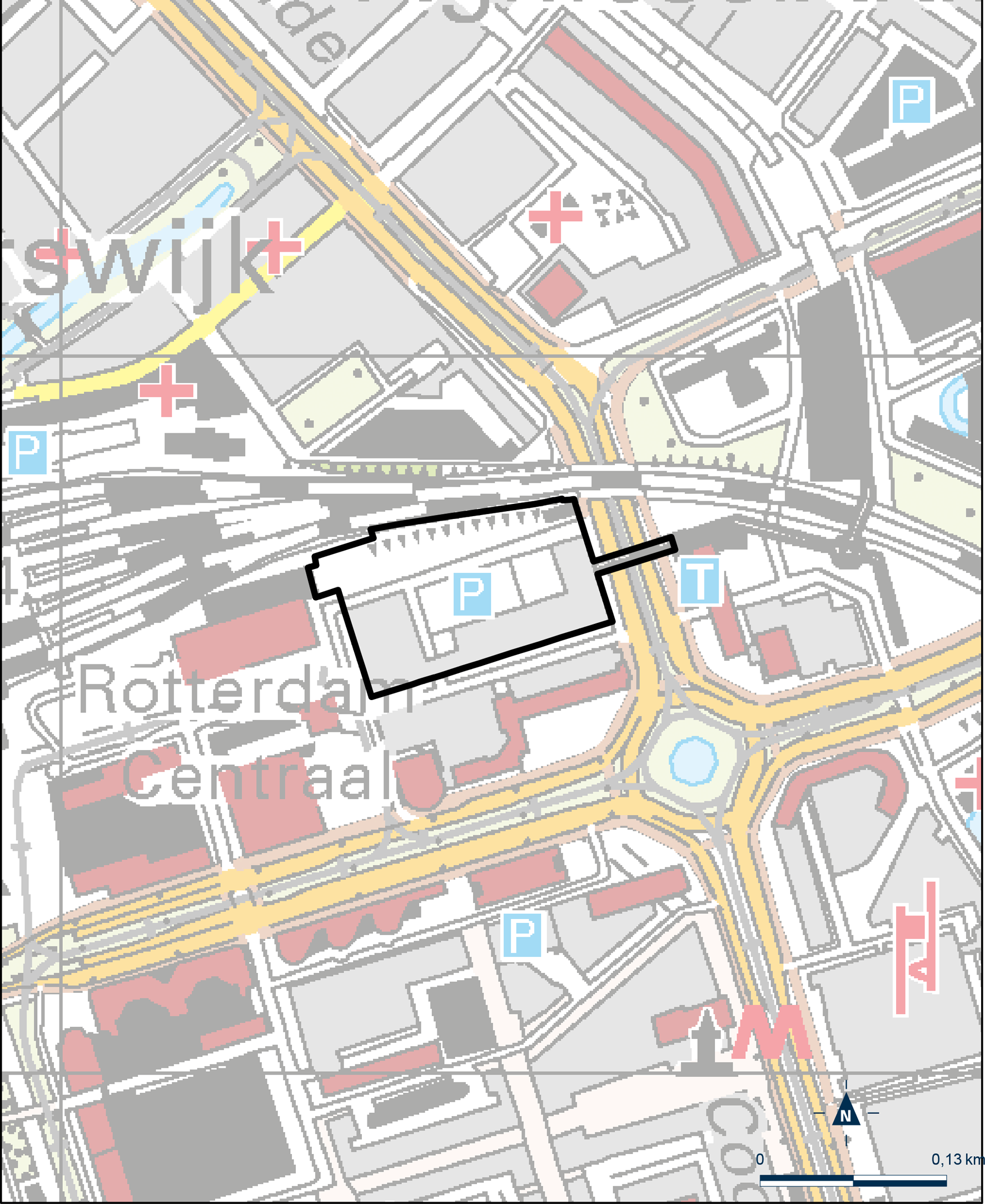 Kaart Rotterdam, Schiekadeblok