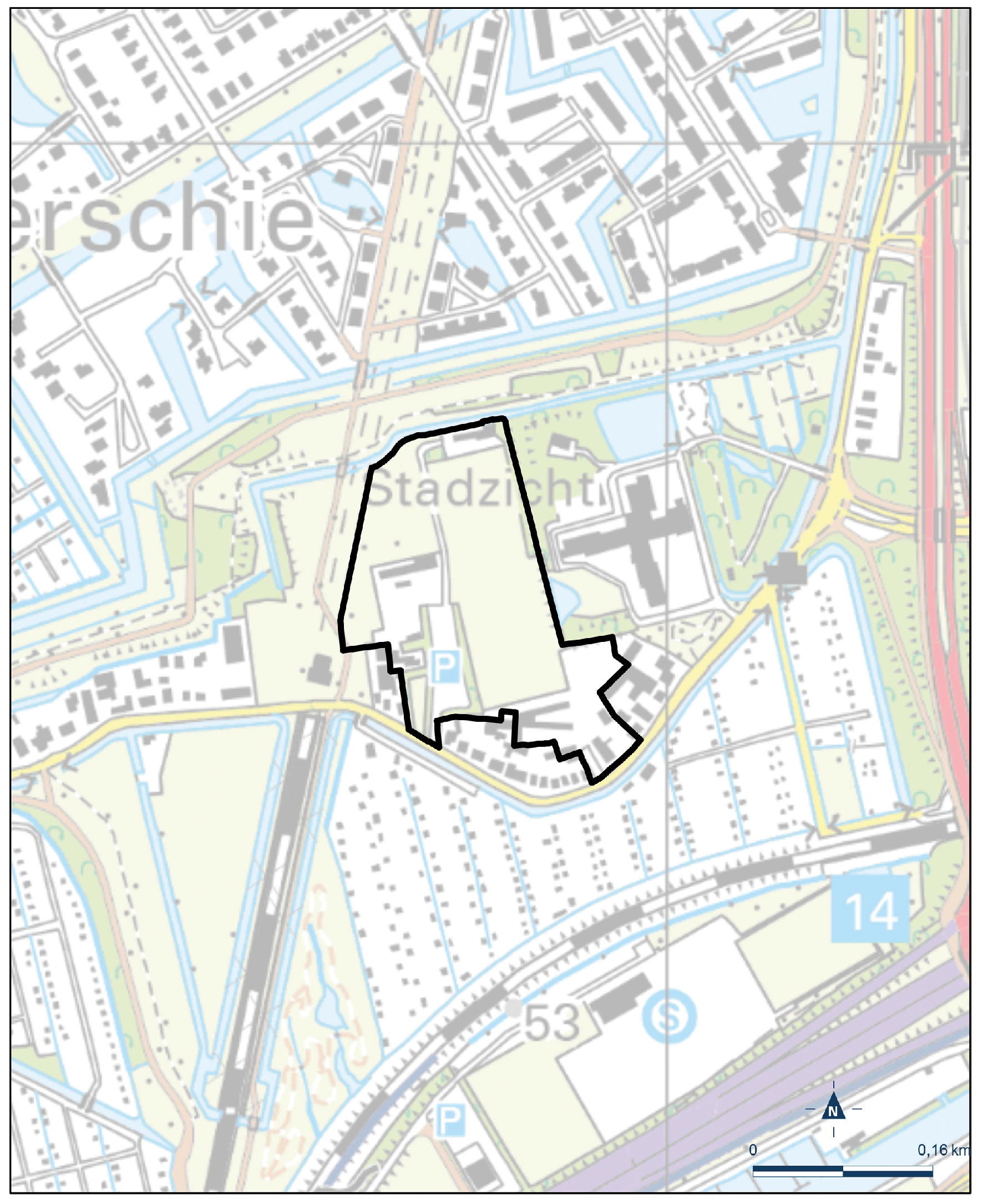 Kaart Rotterdam, Transformatie voetbalvelden Overschiese Kleiweg